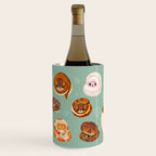 Shy ball pythons - green Wine Chiller Gallery Image 1