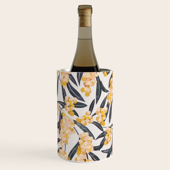 Mediterranean Acacia Wine Chiller Gallery Image 2