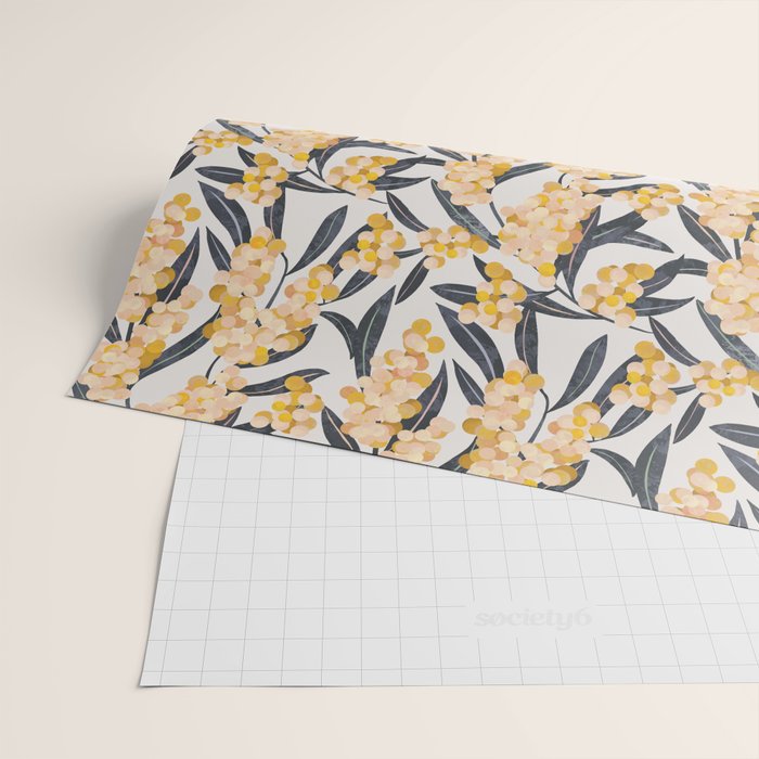 Mediterranean Acacia Wrapping Paper Gallery Image 2