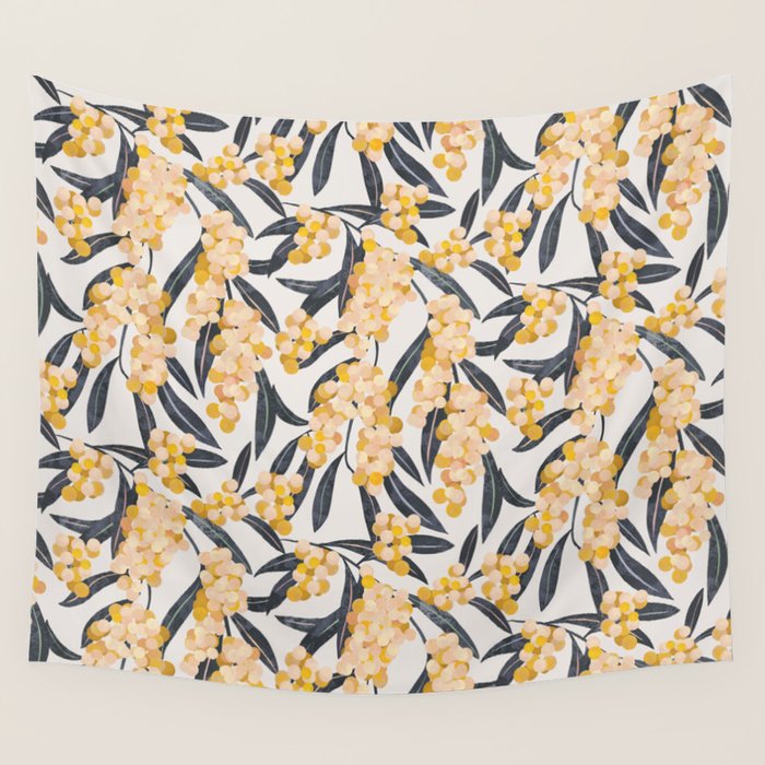 Mediterranean Acacia Wall Tapestry Gallery Image 4