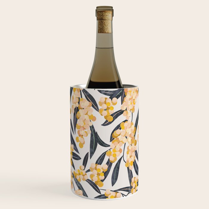 Mediterranean Acacia Wine Chiller Gallery Image 3