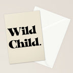 Wild Child Stationery Card Gallery Image 2
