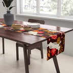 Bunnies and Shrooms Pattern Table Runner Gallery Image 2