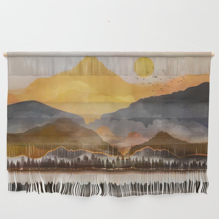 Pure Wilderness at Dusk Wall Hanging Gallery Image 1