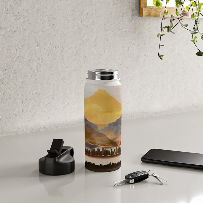 Pure Wilderness at Dusk Water Bottle Gallery Image 4