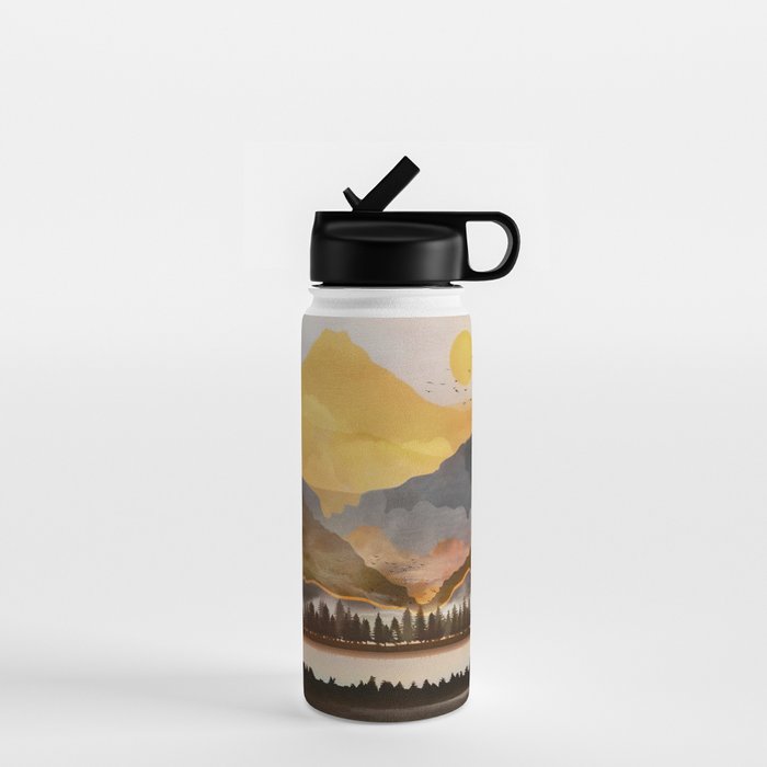 Pure Wilderness at Dusk Water Bottle Gallery Image 1