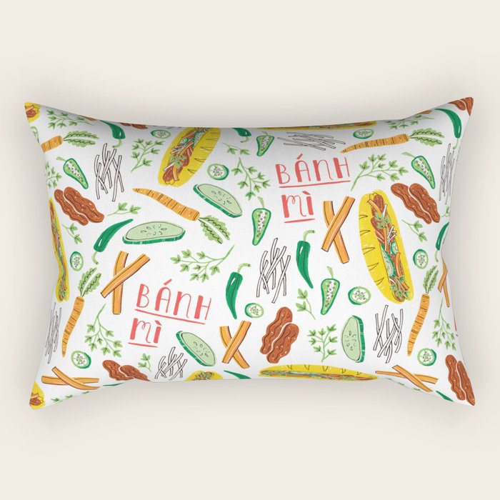 Banh Mi Rectangular Pillow Gallery Image 1