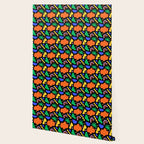 Creative colorful organic shape art pattern Wallpaper Gallery Image 2