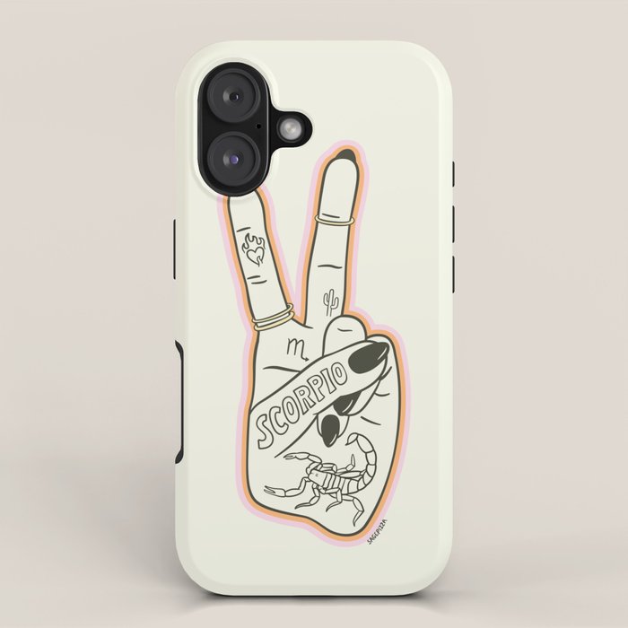 SCORPIO HAND iPhone Case Gallery Image 1
