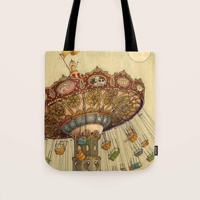 Swing Ride Tote Bag Gallery Image 1