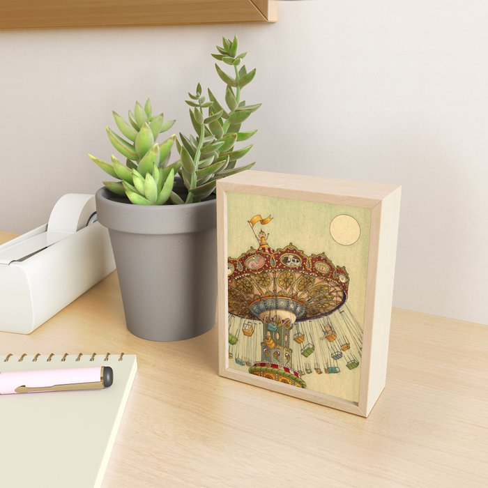 Swing Ride Mini Art Print Gallery Image 2