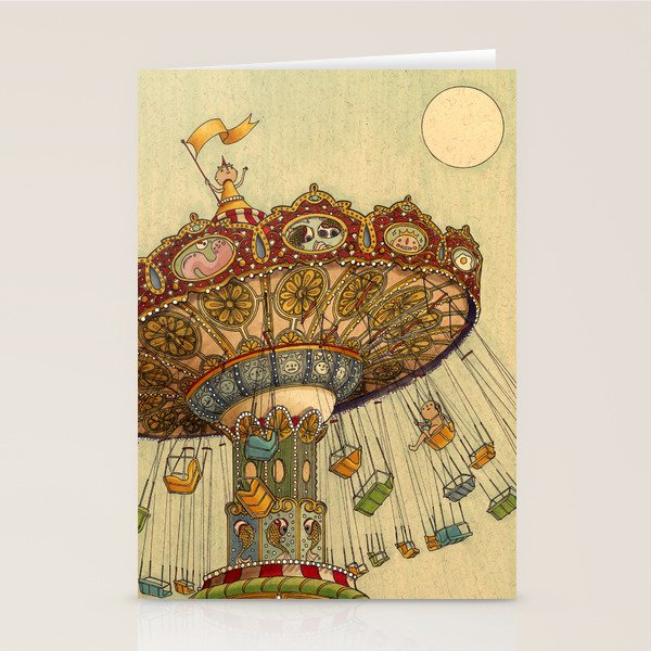 Swing Ride Stationery Card Gallery Image 2