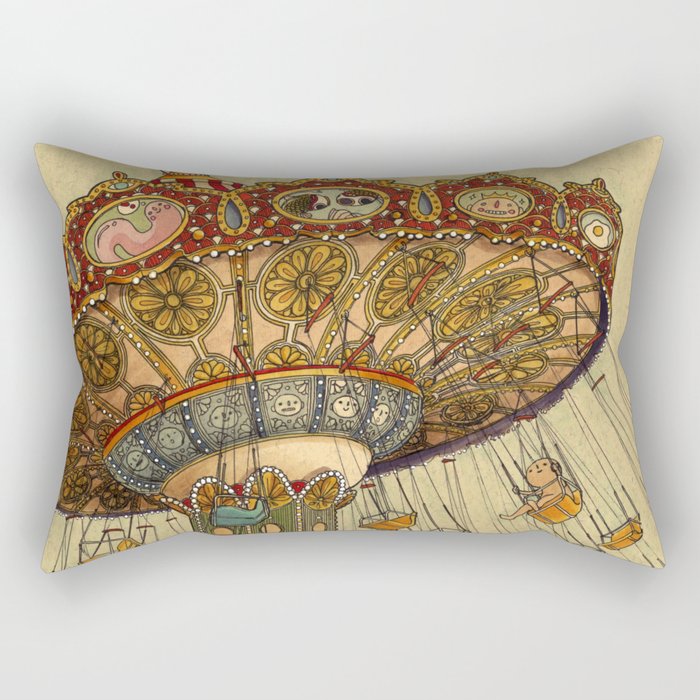 Swing Ride Rectangular Pillow Gallery Image 1