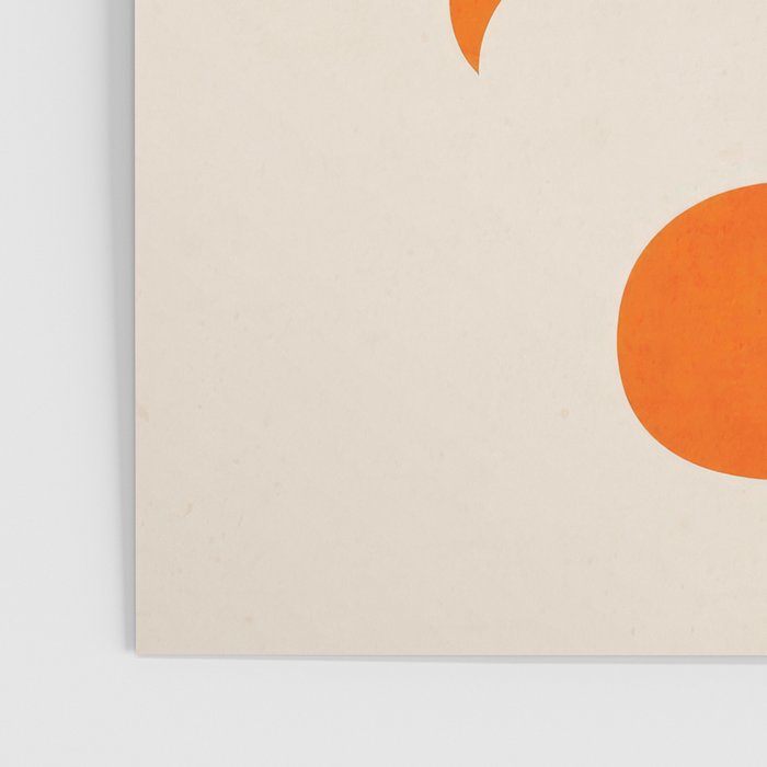 Abstract Lobster in Orange Poster Gallery Image 3