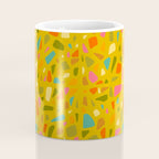 Terrazzo in Mustard Coffee Mug Gallery Image 4