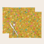 Terrazzo in Mustard Placemat Gallery Image 1