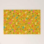 Terrazzo in Mustard Welcome Mat Gallery Image 1