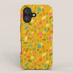 Terrazzo in Mustard iPhone Case Gallery Image 1