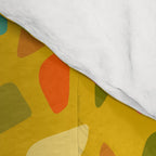 Terrazzo in Mustard Comforter Gallery Image 4