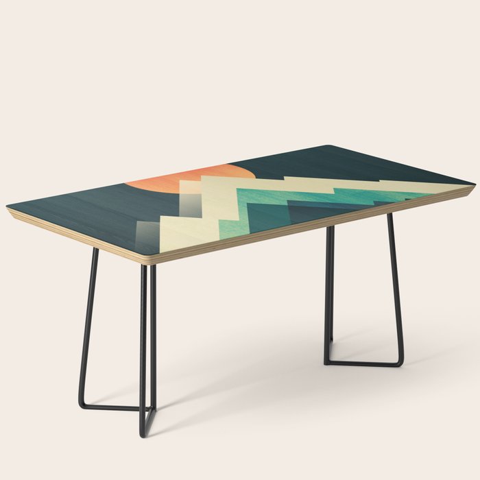 Ablaze on cold mountain Coffee Table Gallery Image 1