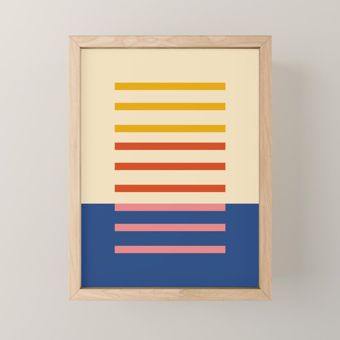 Minimalist #18 Mini Art Print Gallery Image 1