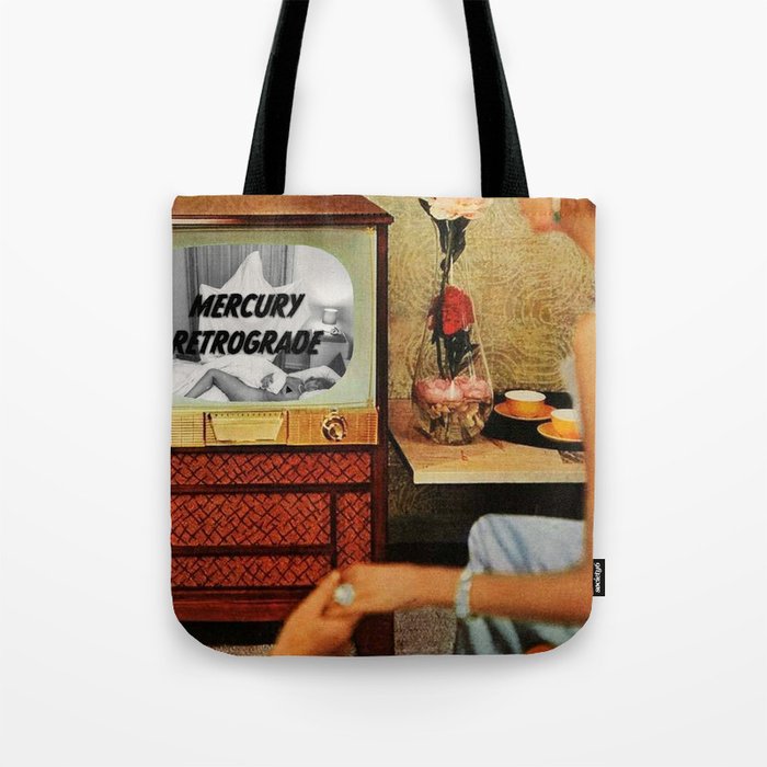 Spooky Mercury Retrograde Tote Bag Gallery Image 1