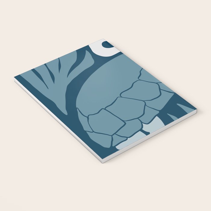 Sea Turtle Swim - Dark Notebook Gallery Image 3