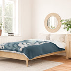 Sea Turtle Swim - Dark Duvet Cover Gallery Image 2