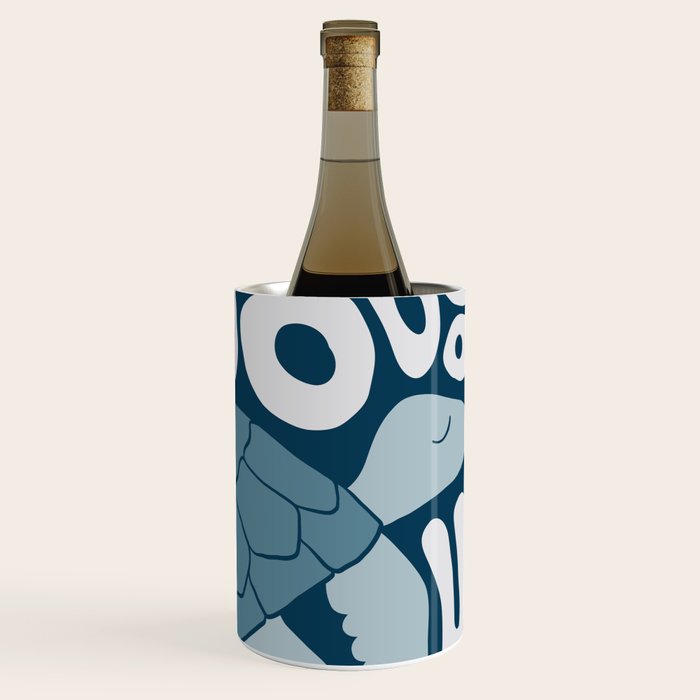 Sea Turtle Swim - Dark Wine Chiller Gallery Image 3