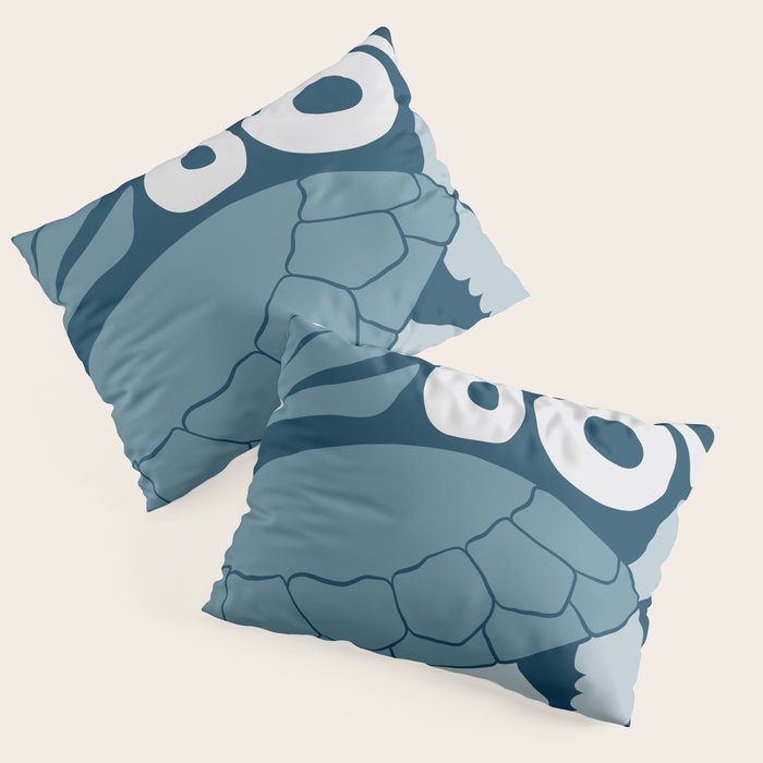 Sea Turtle Swim - Dark Pillow Sham Gallery Image 3