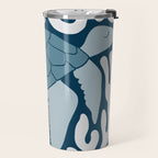 Sea Turtle Swim - Dark Travel Mug Gallery Image 2
