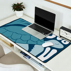 Sea Turtle Swim - Dark Desk Mat Gallery Image 2
