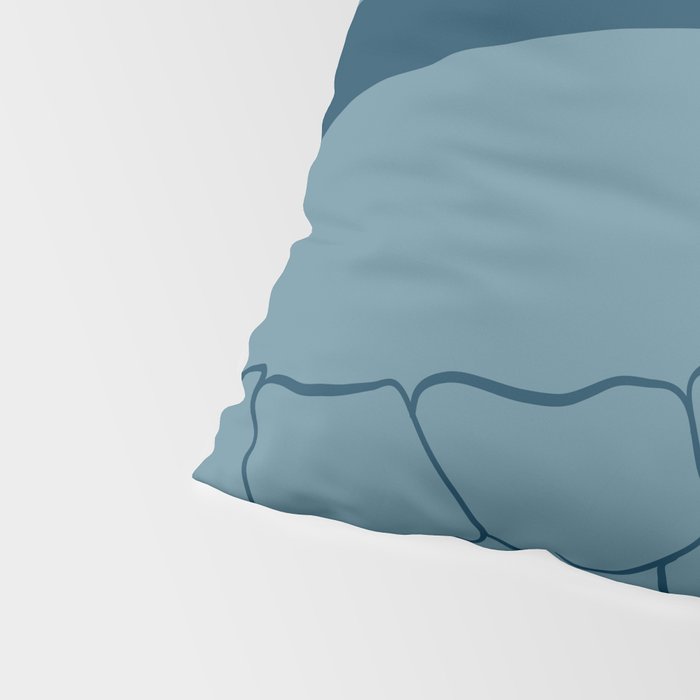 Sea Turtle Swim - Dark Pillow Sham Gallery Image 4