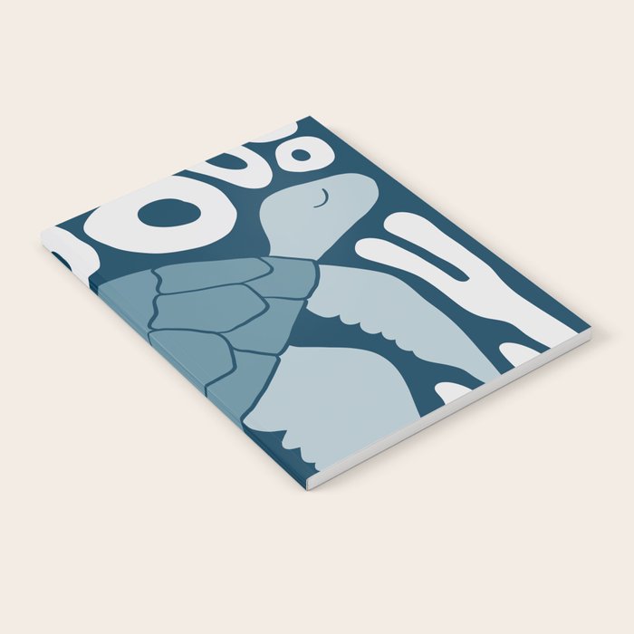 Sea Turtle Swim - Dark Notebook Gallery Image 2