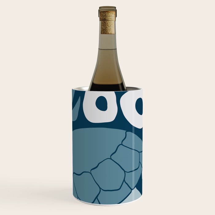 Sea Turtle Swim - Dark Wine Chiller Gallery Image 1