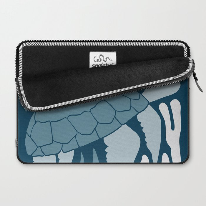 Sea Turtle Swim - Dark Laptop Sleeve Gallery Image 2
