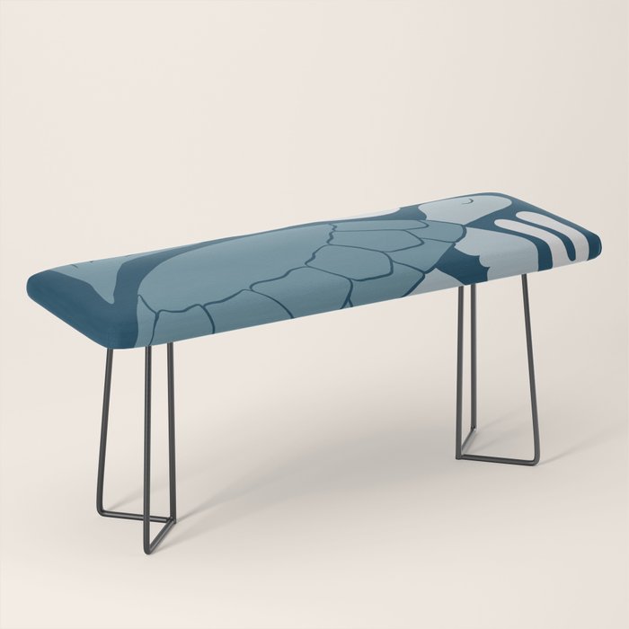 Sea Turtle Swim - Dark Bench Gallery Image 1