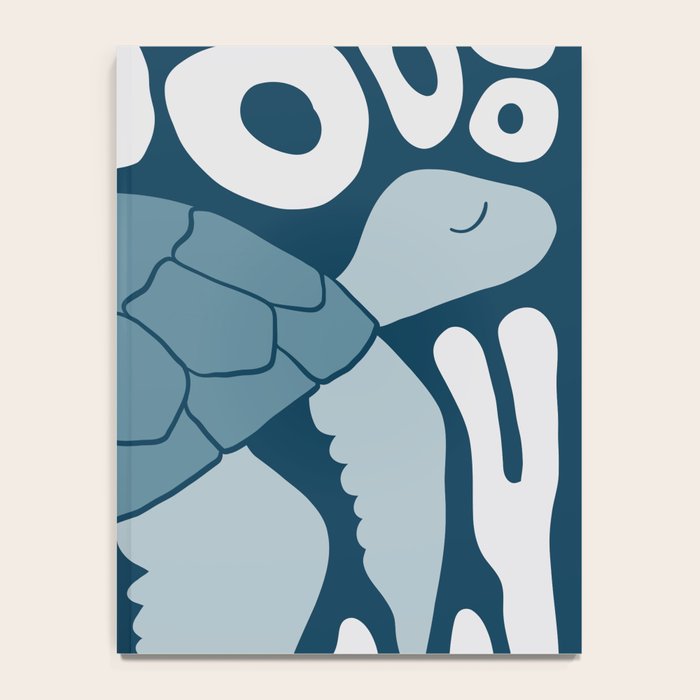 Sea Turtle Swim - Dark Notebook Gallery Image 4