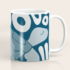 Sea Turtle Swim - Dark Coffee Mug Gallery Image 1