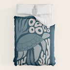 Sea Turtle Swim - Dark Comforter Gallery Image 6