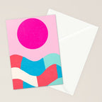 Winter Waves Stationery Card Gallery Image 2