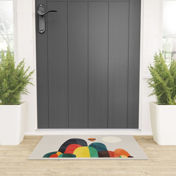Wanderlust Welcome Mat Gallery Image 3