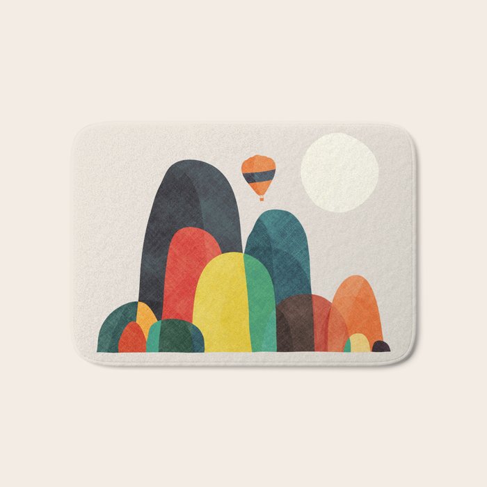 Wanderlust Bath Mat Gallery Image 1