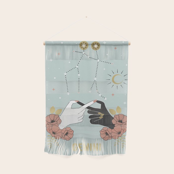 Gemini Zodiac Series Wall Hanging Gallery Image 1