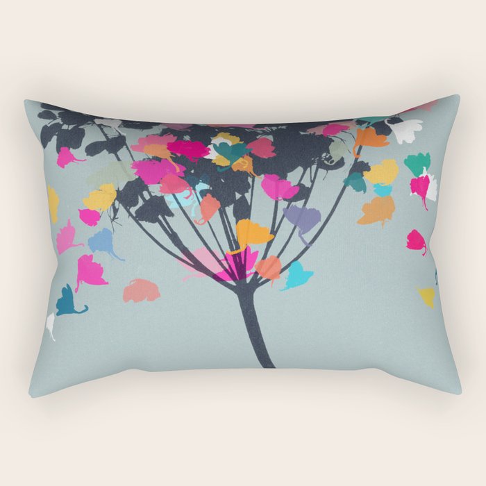 cow parsely 2  Rectangular Pillow Gallery Image 1