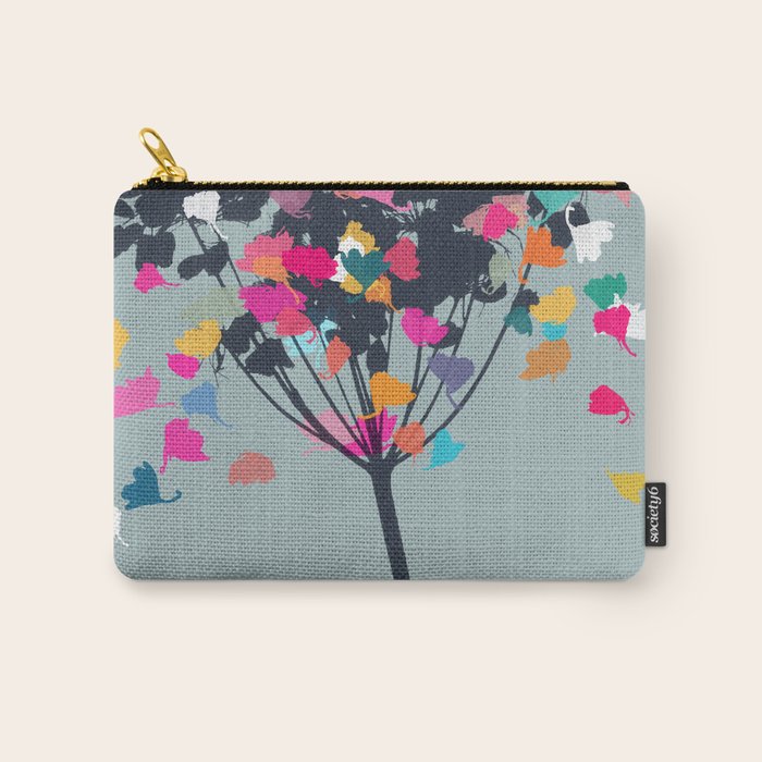 cow parsely 2  Carry All Pouch Gallery Image 1