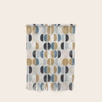 Mid century geometric pattern Wall Hanging Gallery Image 1