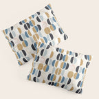 Mid century geometric pattern Pillow Sham Gallery Image 3
