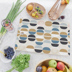 Mid century geometric pattern Cutting Board Gallery Image 2