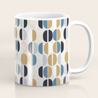 Mid century geometric pattern Coffee Mug Gallery Image 1